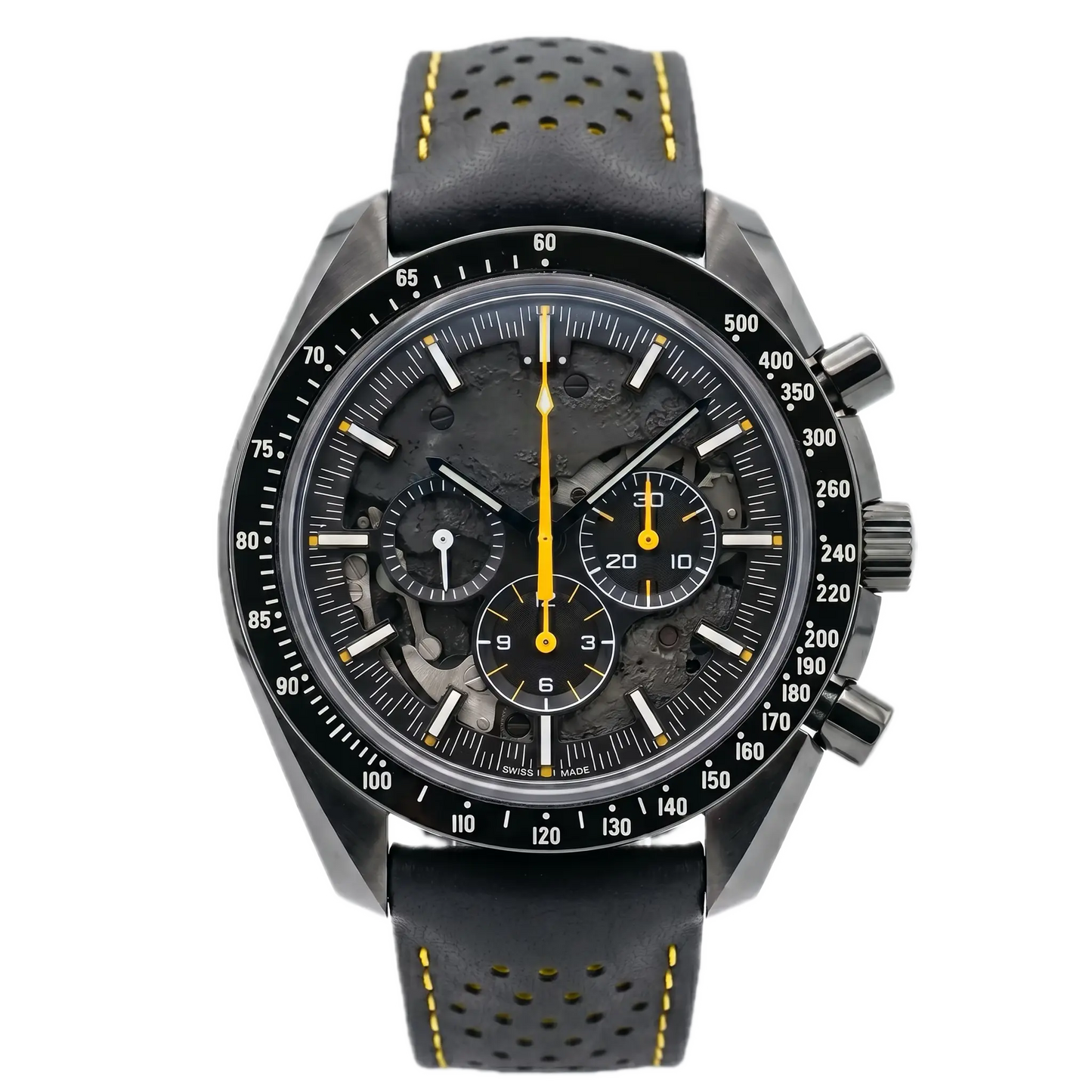 Black Steel Chronograph