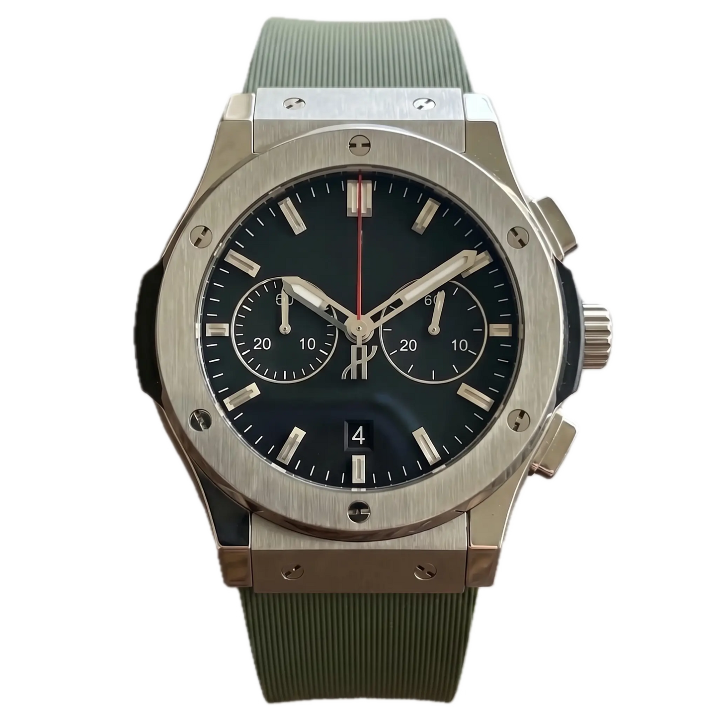 Green Steel Chronograph