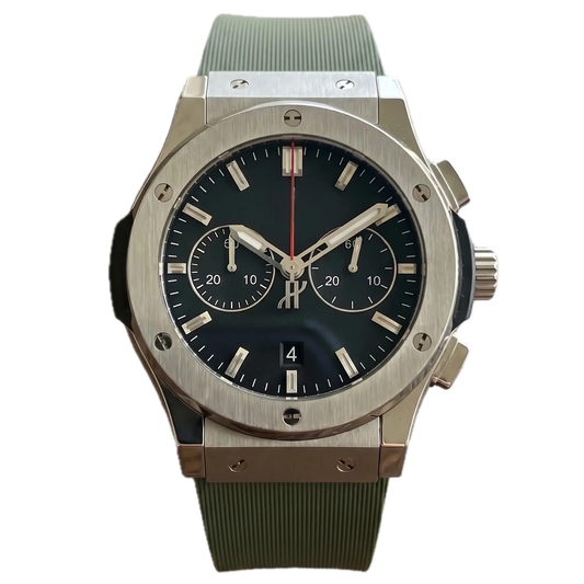 Green Steel Chronograph