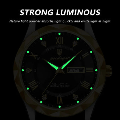 POEDAGAR Prestige Day-Date Watch