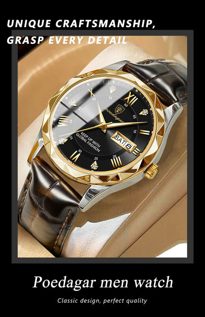 POEDAGAR Prestige Day-Date Watch