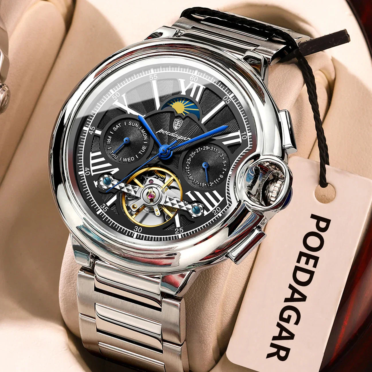 POEDAGAR Royal Automatic Watch