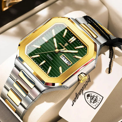 POEDAGAR Royal Square Watch