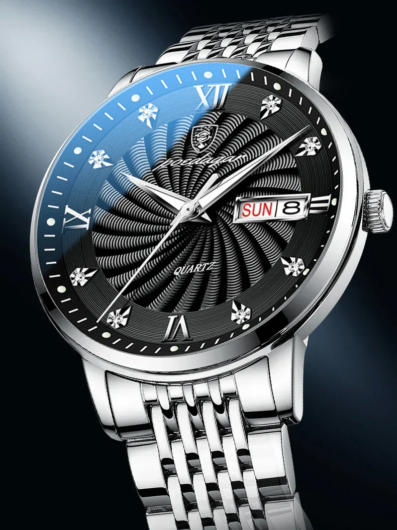POEDAGAR Royal Day-Date Watch