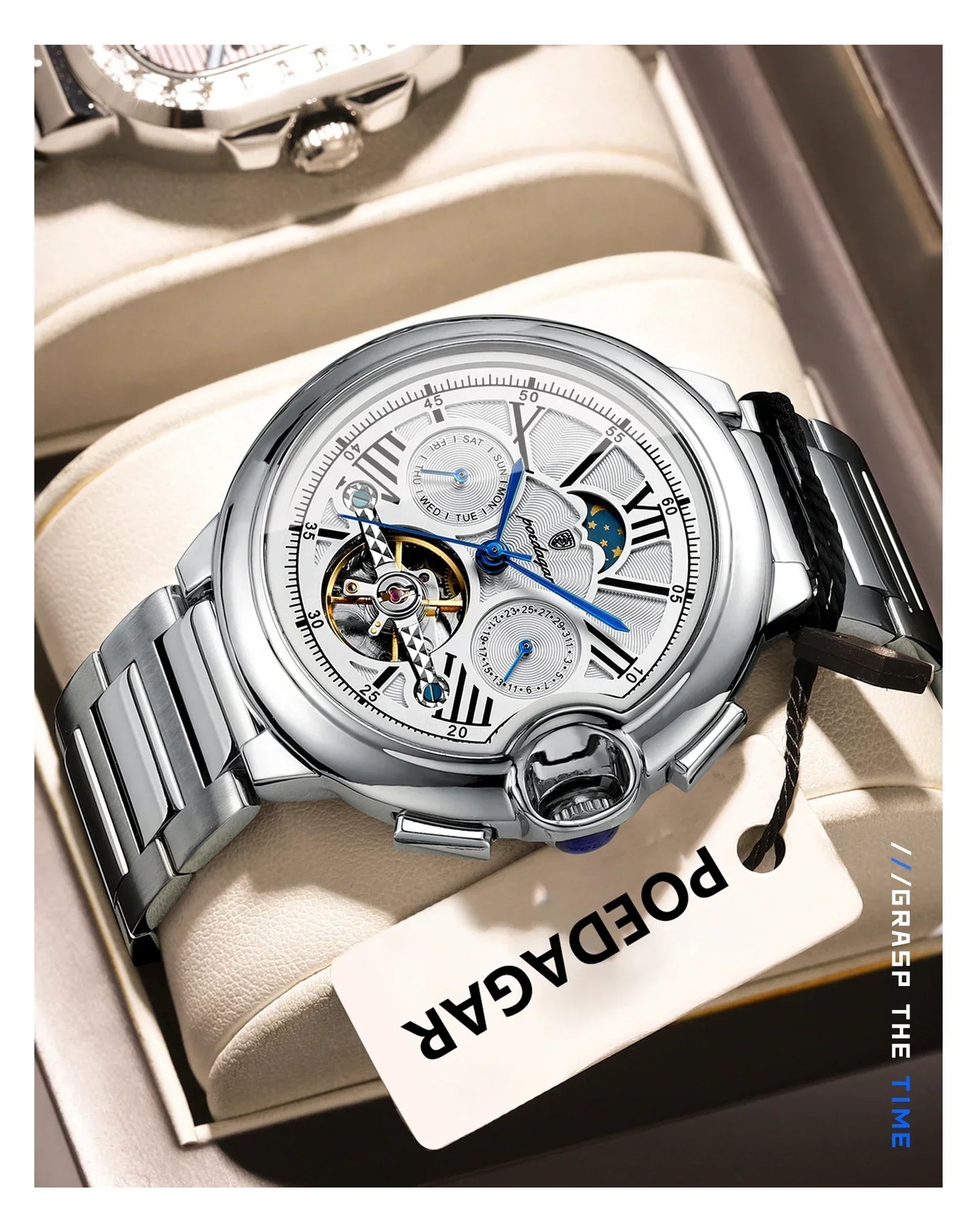 POEDAGAR Royal Automatic Watch