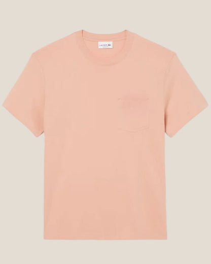 Cotton T-shirt with Breast Pocket